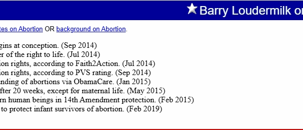 barry loudermilk abortion